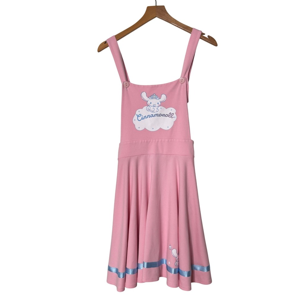 My Violet x‎ Sanrio Cinnamoroll Pink Pinafore Overall Dress Pastel Kawaii Medium